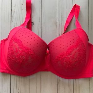 Perfectly Australian 38DDD Vibrant Pink PushUp Bra